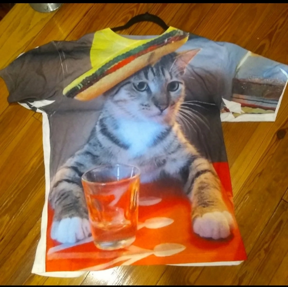 Sombrero Cat Shirt